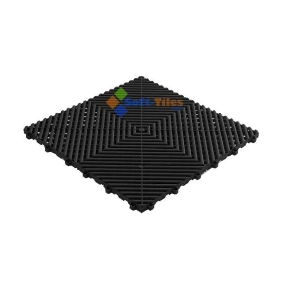 Multi Colour PP Interlocking Floor Tile 400*400mm For Use In Garages Workshop