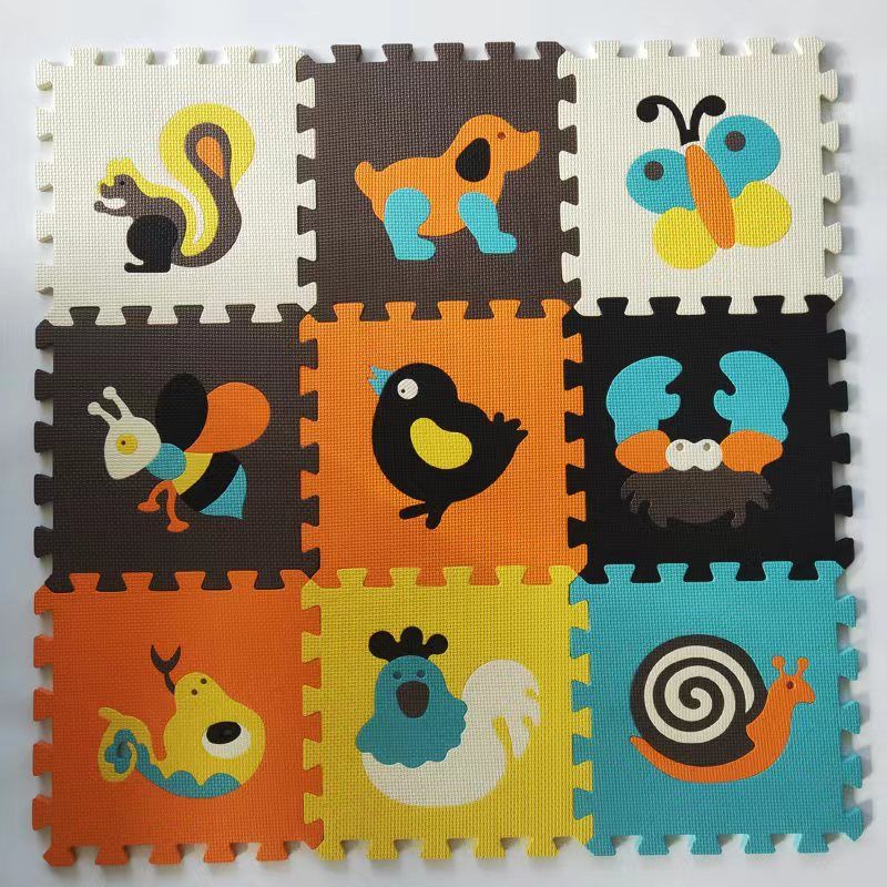 Kids EVA Foam Puzzle Mat Shape Design