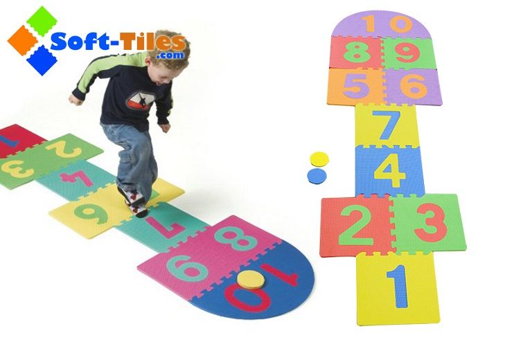 Hopscotch Play Mat Kids Game Mat