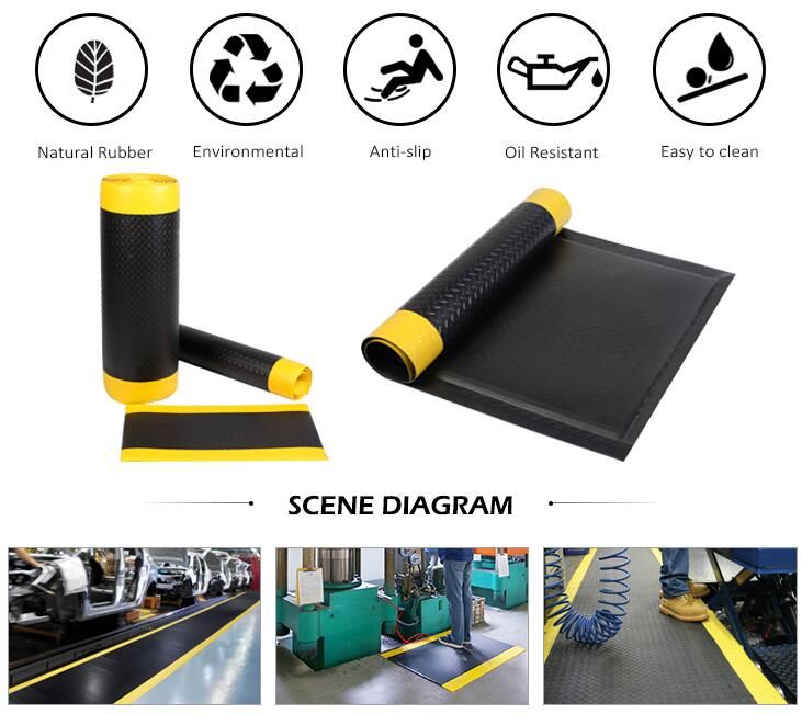 PVC Anti Static Mat Anti Fatigue 18.3m