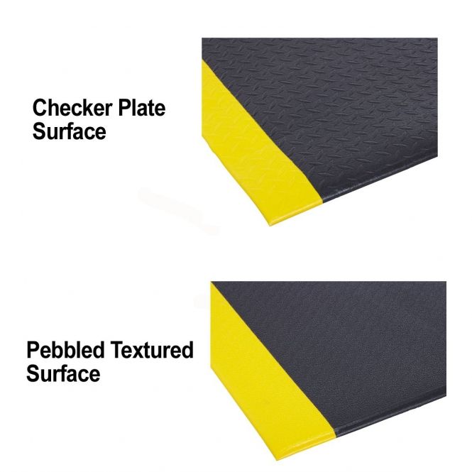Pvc 3x5Ft Anti Fatigue Foam Mat Water Proof Diamond Pattern