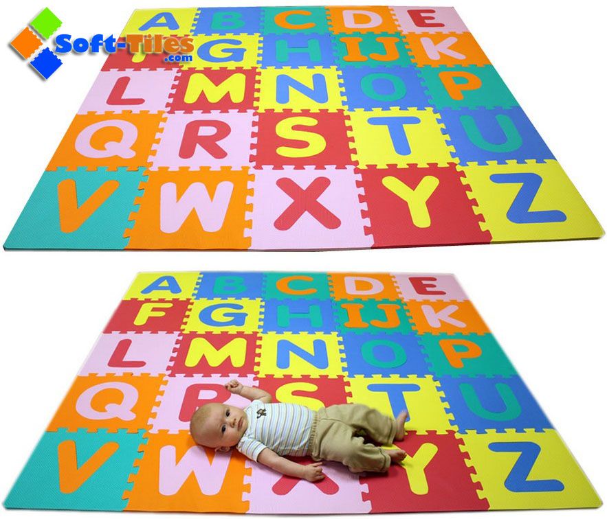 12"X12" 10mm Thickness Kids Foam Mat As Educational Toys Learning Toys