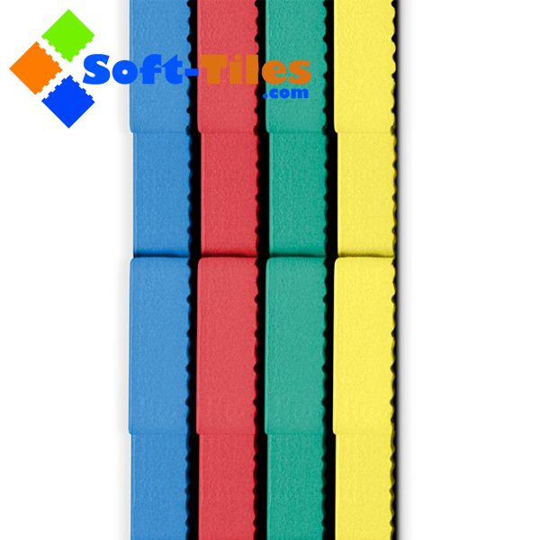 1/2" Thick Interlocking Gym Floor Mats / Interlocking Workout Mats 24”x24”