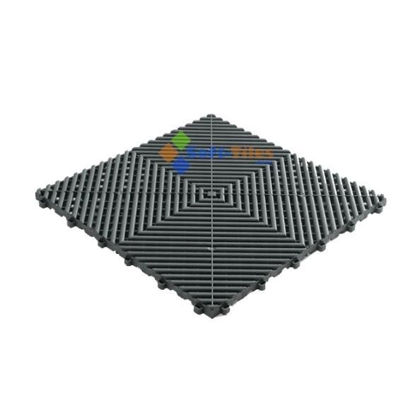 Multi Colour PP Interlocking Floor Tile 400*400mm For Use In Garages Workshop