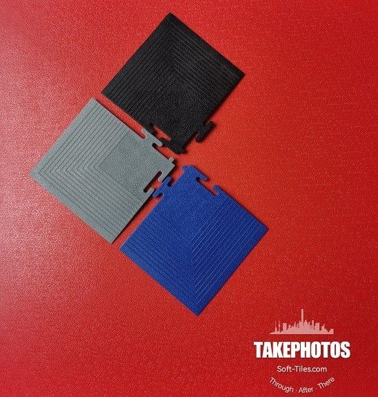 PVC Interlocking Floor Tile Smooth Surface For Use In Garages Workshop And Factories