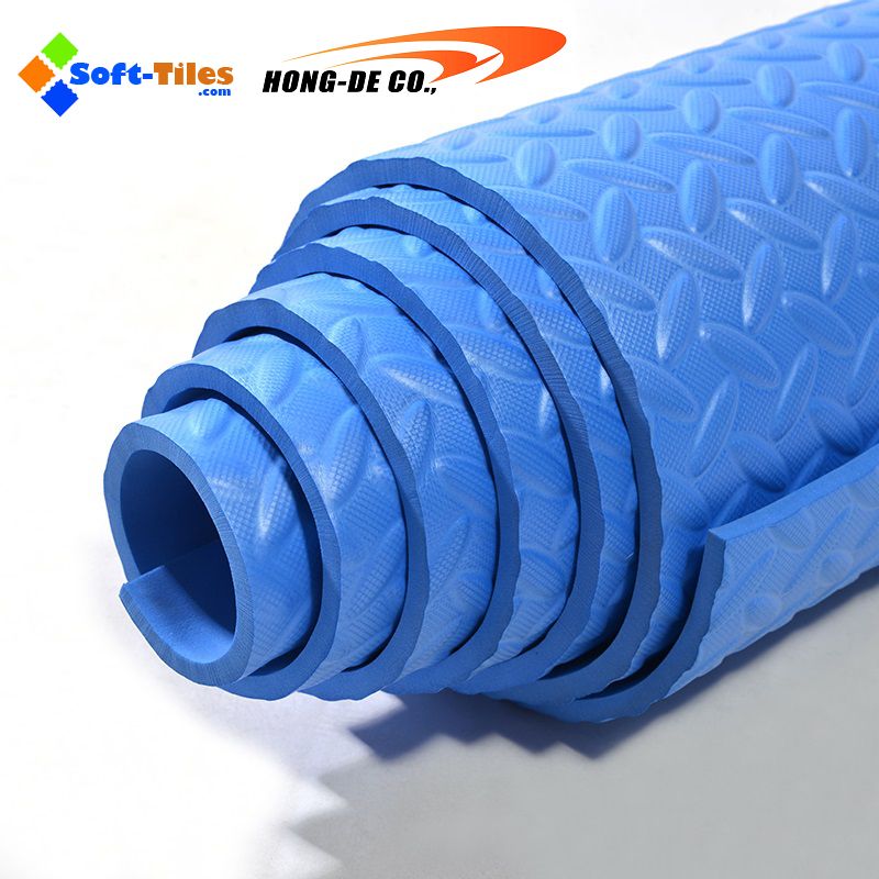 Blue Foam Roll Mat 46"x93" With 7mm Thickness