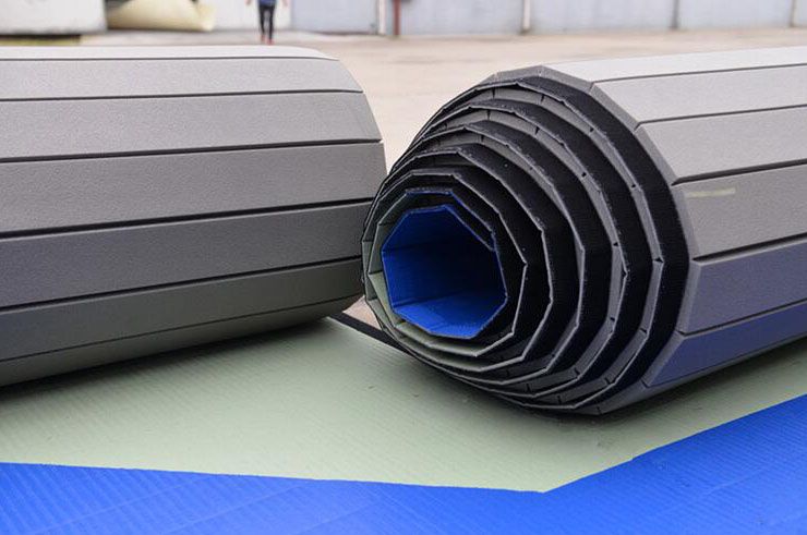 XPE Roll Out Mat Smooth Surface For Wrestling Martial Arts Tatami Karate Taekwondo Mma Judo Bjj