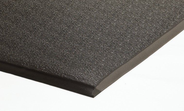 Pvc 3x5Ft Anti Fatigue Foam Mat Water Proof Stone Pattern