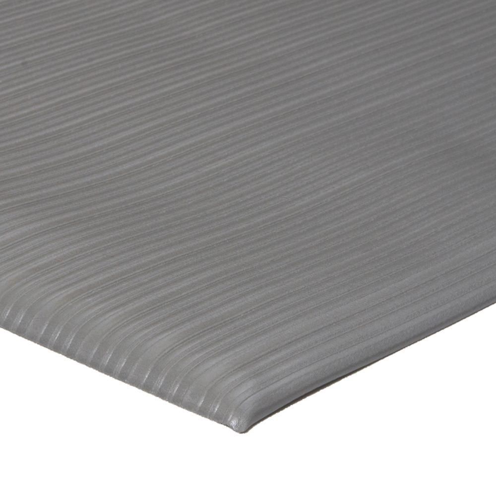 Pvc 3x5Ft Anti Fatigue Foam Mat Water Proof Rib Pattern