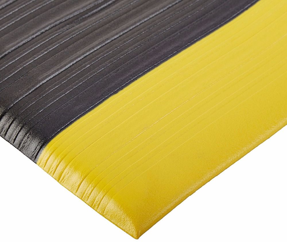 Pvc 3x5Ft Anti Fatigue Foam Mat Water Proof Rib Pattern