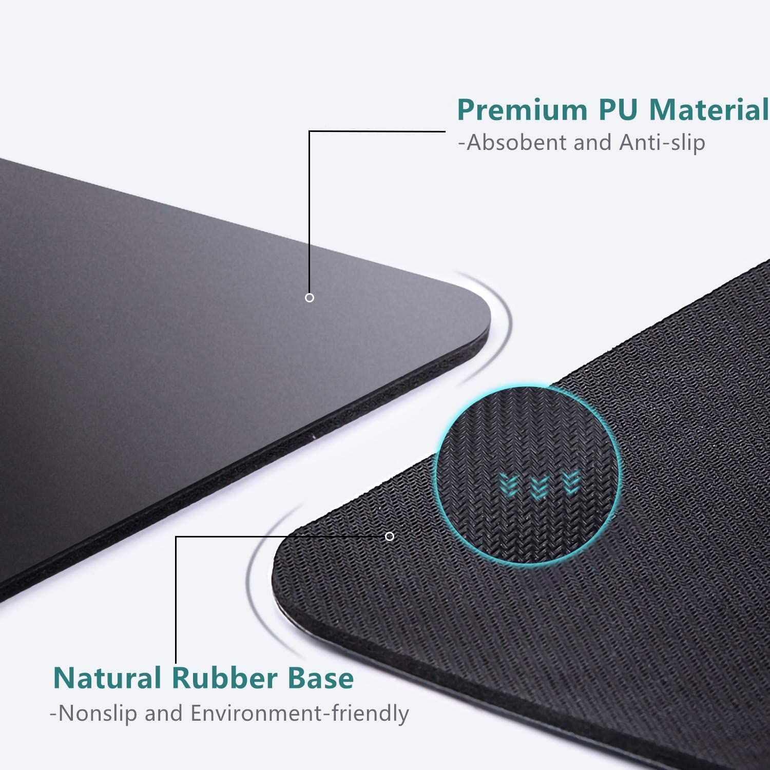 Natural Rubber PU Yoga Mat 4mm
