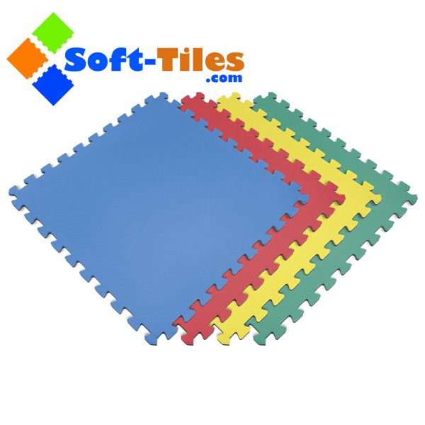 Multi Colour 4pk 24"*24" Eva Interlocking Foam Mat