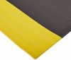 Pvc 2x3Ft Anti Fatigue Foam Mat Yellow Border