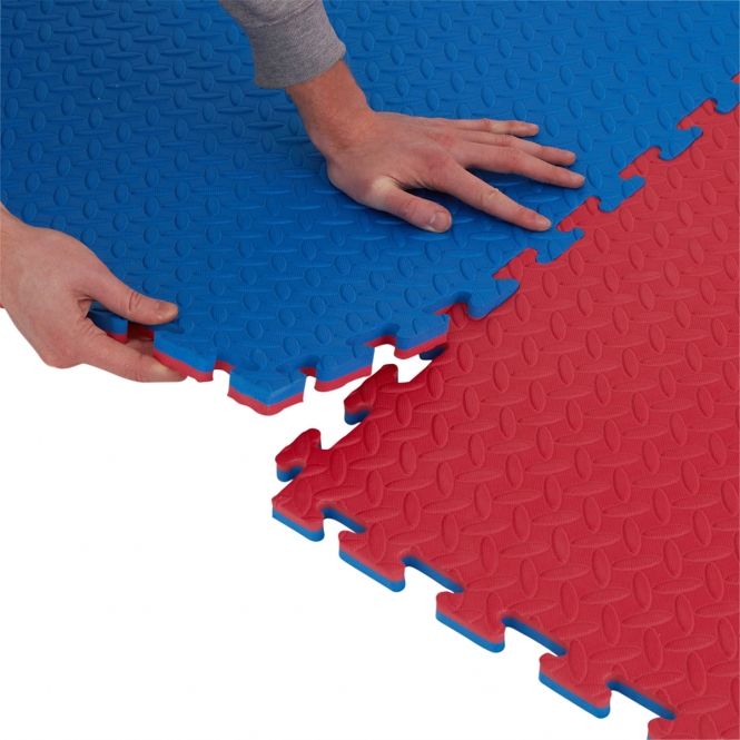 Low Density Reversible Gym Foam Mat 40"x40"